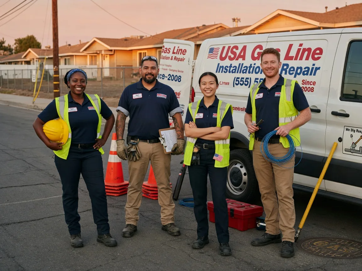 Gas Line Installation company in Omar, WV